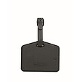 Anti-loss finder luggage tag, black