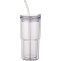 Archer 480 ml double wall plastic tumbler