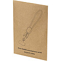 Arich RCS recycled wrist lanyard with built-in 20W Type-C charging cable