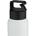 Astra 600 ml RCS recycled stainless steel copper vacuum insulated water bottle (carbonated safe), white