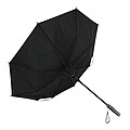 Automatic stick umbrella, black