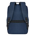 Backpack made of recycled polyester, dark blue