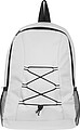 Backpack made of recycled polyester, white