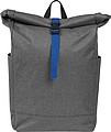 Backpack with colored applications