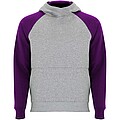 Badet kids two-tone hoodie, heather grey