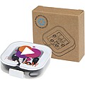 Baekdu wired Type-C headset with recycled plastic storage box, solid black