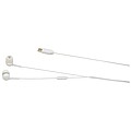 Baekdu wired Type-C headset with recycled plastic storage box, white