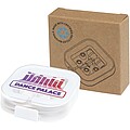 Baekdu wired Type-C headset with recycled plastic storage box, white