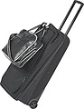Bag holder for trolleys, white