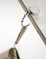 Bag hook, metal White