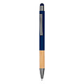 Ball pen with bamboo grip zone