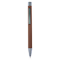 Ballpen with rubber finish