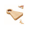 Bamboo bottle stand & opener