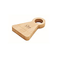 Bamboo bottle stand & opener