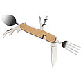 Bamboo camping cutlery