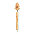 Bamboo Christmas tree ball pen