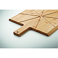 Bamboo pizza board & cutter