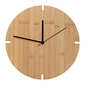 bamboo wall clock