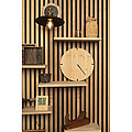 bamboo wall clock