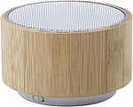 Bamboo wireless speaker