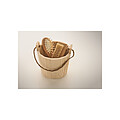 Bath gift set in wooden bucket