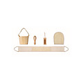 Bath gift set in wooden bucket