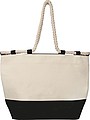 Beach bag with drawstring