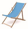 Beach chair in wood