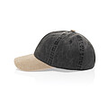 BEAU AWARE™ Washed 6 panel 270gsm cotton twill two tone cap