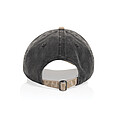 BEAU AWARE™ Washed 6 panel 270gsm cotton twill two tone cap