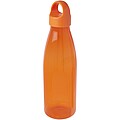 Bergen 800 ml recycled plastic water bottle, orange