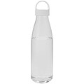 Bergen 800 ml recycled plastic water bottle, transparent clear