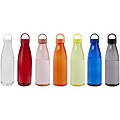 Bergen 800 ml recycled plastic water bottle, transparent clear