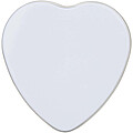 Blissful heart-shaped tin candle with vanilla aroma