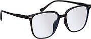 Blue light filter glasses, black