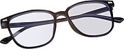 Blue light filter glasses, black