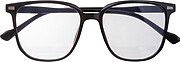 Blue light filter glasses, black