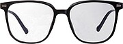 Blue light filter glasses, black