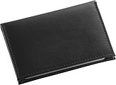 Bonded leather card holderBlack