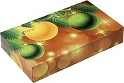 Box with full-color print, size 9.5x16.3x3cm, print on request from 20 pcs.