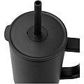 Brady 900 ml RCS certified insulated tumbler with silicone straw, solid black