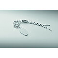 Braided rope with tag keyring