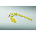 Braided rope with tag keyring