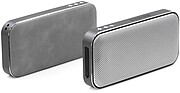 BrandCharger Nano Charge wireless speaker, black/silver