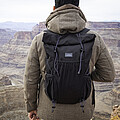 Brandcharger Venturer roll-top backpack, black