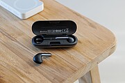 Brandcharger wireless earbuds Aria, gun metal