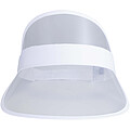 Bright cap with transparent visor