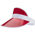 Bright cap with transparent visor