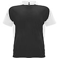 Bugatti short sleeve unisex sports t-shirt, black, size S