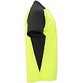 Bugatti short sleeve unisex sports t-shirt, fluor yellow, size S